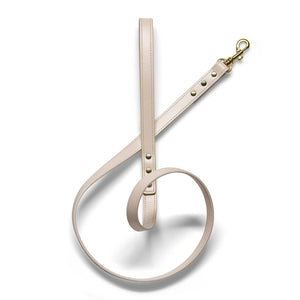 Luxe Beige - Premium Pet Lead (Gold)